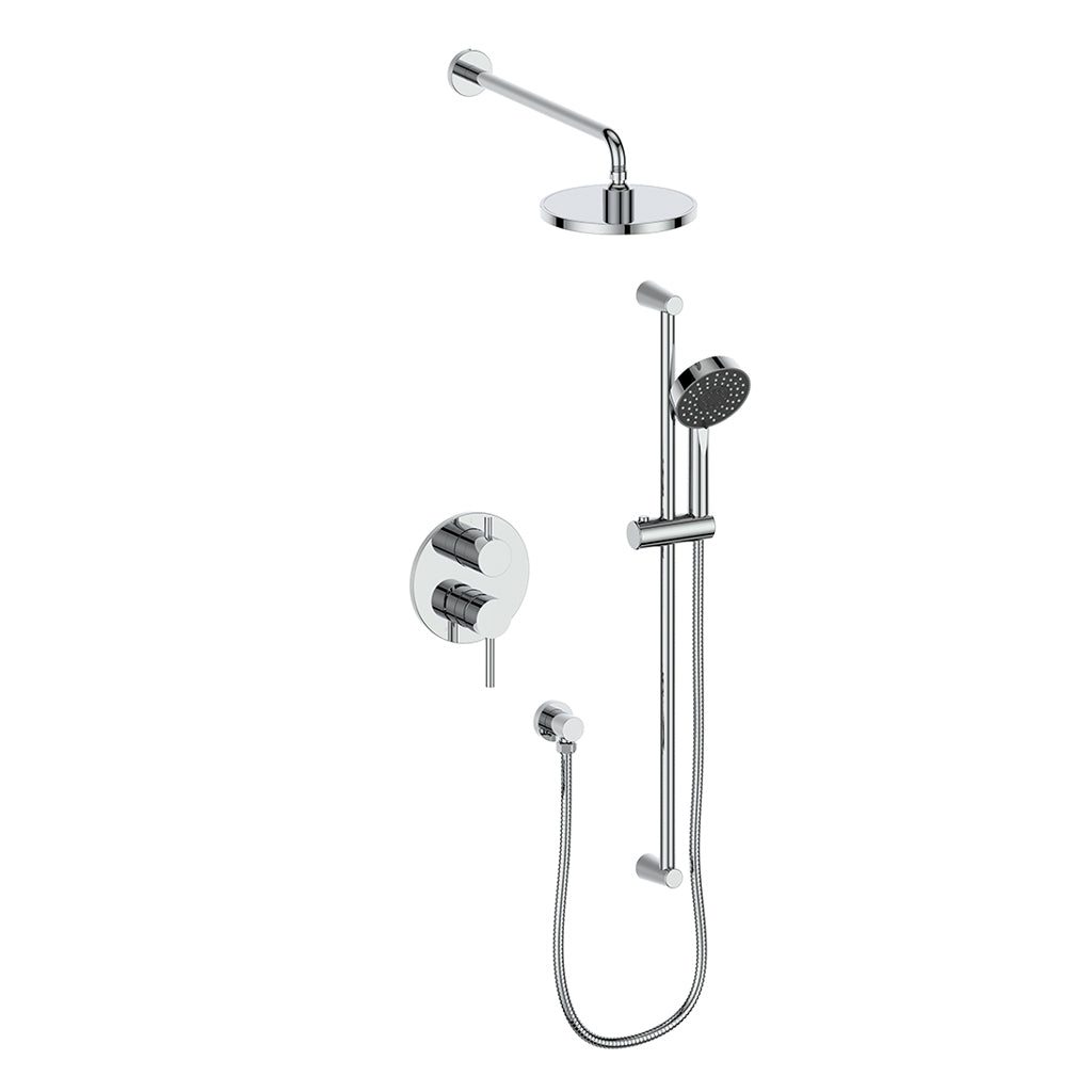 WORGL 2-WAY PB SHOWER KIT