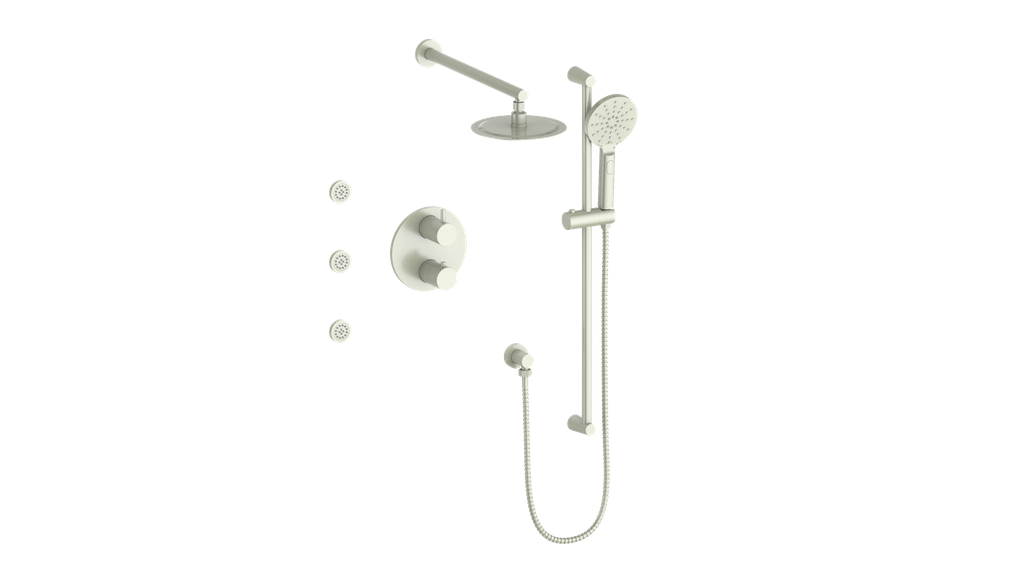 WORGL 3-WAY TH SHOWER KIT WITH BODY JETS