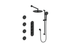 WORGL 3/4" HIGH-FLOW TH SHOWER KIT WITH BODY JETS