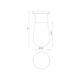 Alora Mood Marcel 5-in Semi-Flush Mount