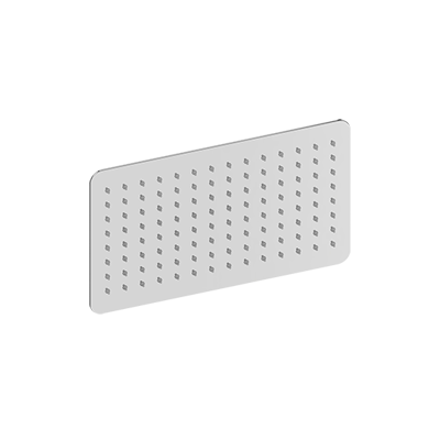 8" X 12" RECTANGULAR STAINLESS STEEL SHOWER HEAD