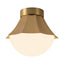 Alora Mood Shelton 11-in Semi-Flush Mount