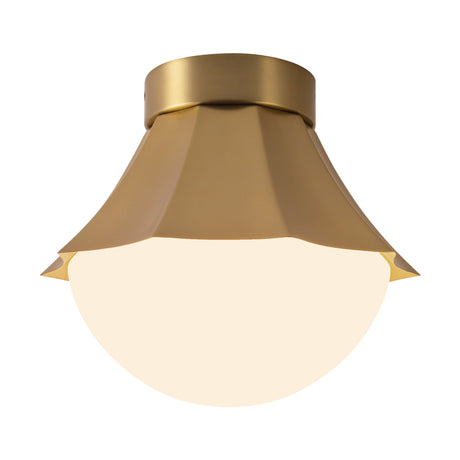 Alora Mood Shelton 11-in Semi-Flush Mount