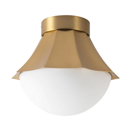Alora Mood Shelton 11-in Semi-Flush Mount