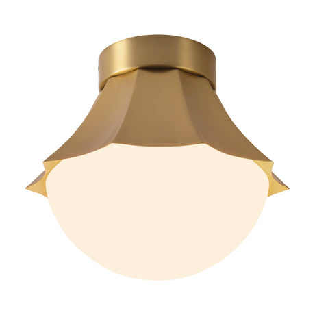 Alora Mood Shelton 11-in Semi-Flush Mount