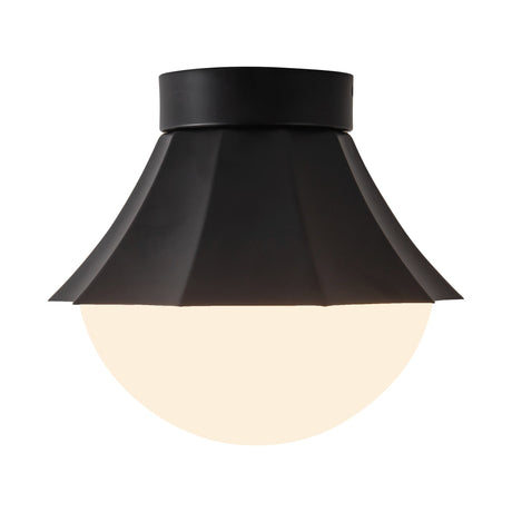 Alora Mood Shelton 11-in Semi-Flush Mount