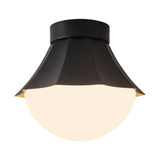 Alora Mood Shelton 11-in Semi-Flush Mount