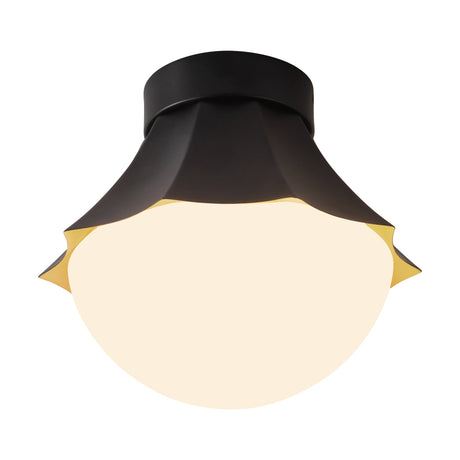 Alora Mood Shelton 11-in Semi-Flush Mount