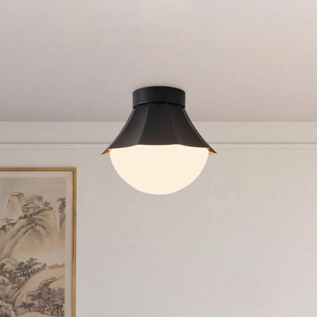 Alora Mood Shelton 11-in Semi-Flush Mount