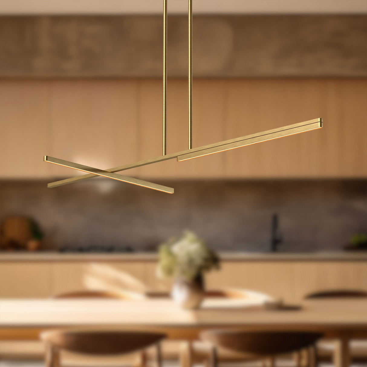 Kuzco Shift 48-in Linear Pendant