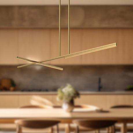 Kuzco Shift 48-in Linear Pendant