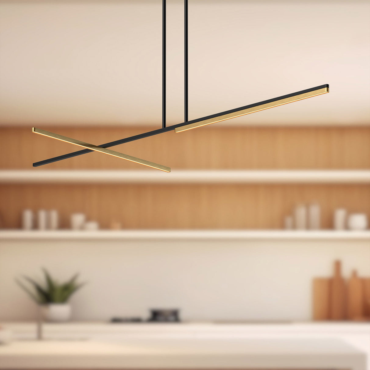 Kuzco Shift 60-in Linear Pendant