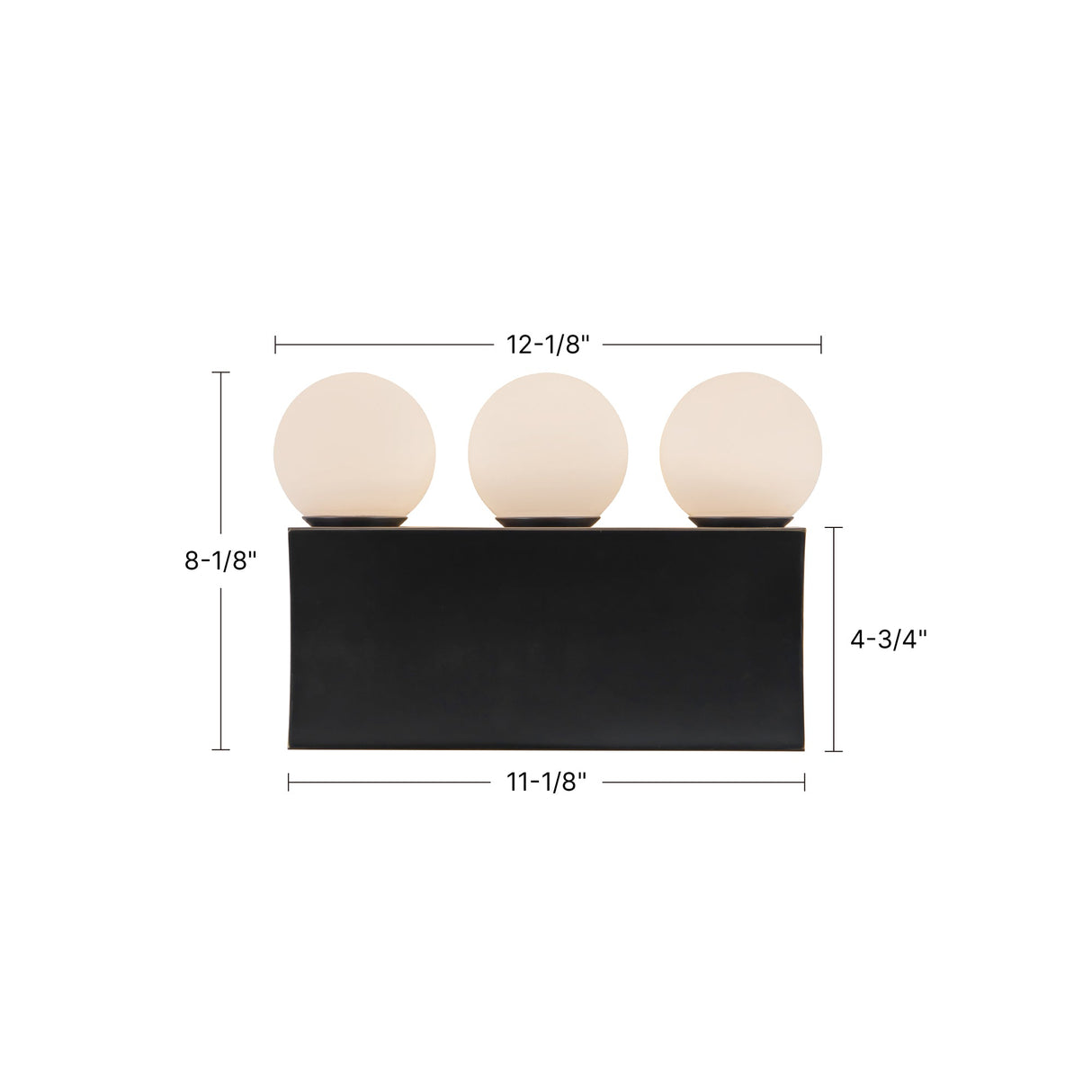 Alora Sinclair 12-in Wall/Vanity Light