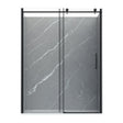 Valerie Black with Grey Marble Walls