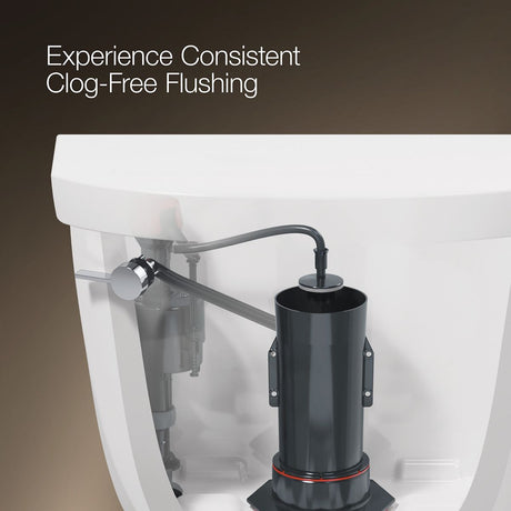 Kingston™ The Complete Solution® two-piece elongated toilet, 1.28 gpf
