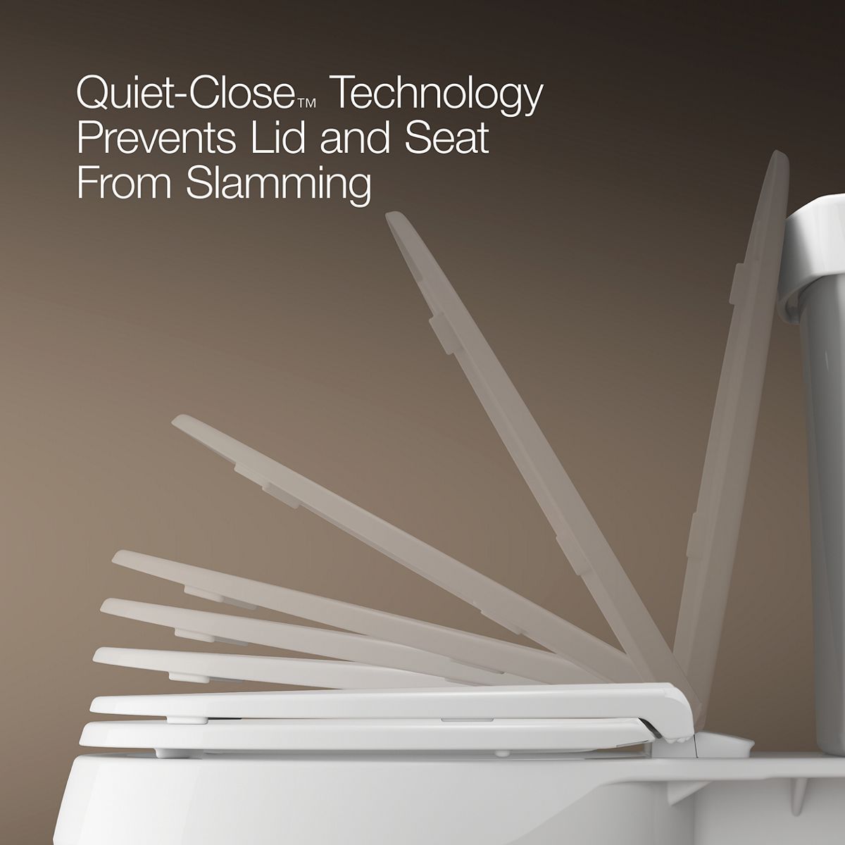Escale® Elongated toilet seat