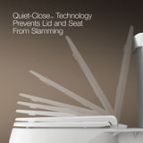 Escale® Elongated toilet seat
