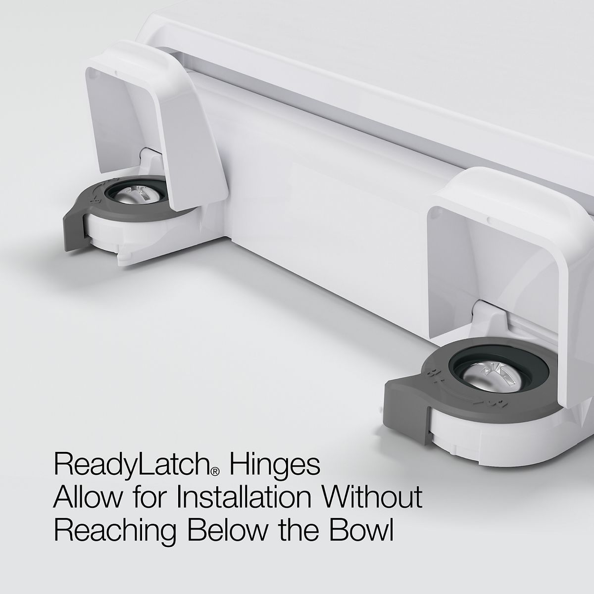 Cymbal® ReadyLatch® Quiet-Close™ elongated toilet seat
