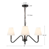 Alora Mood Sloan 30-in Chandelier