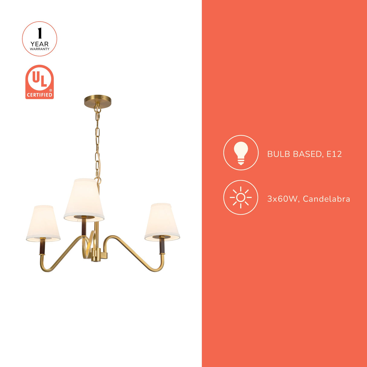 Alora Mood Sloan 30-in Chandelier