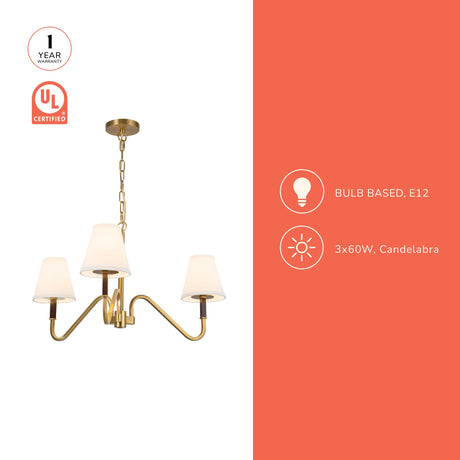 Alora Mood Sloan 30-in Chandelier