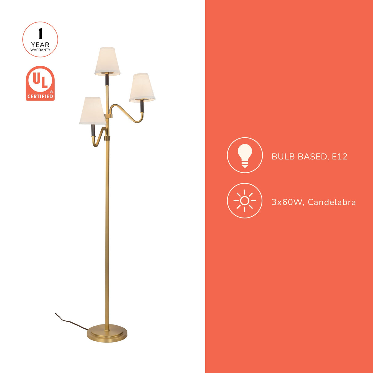 Alora Mood Sloan 68-in Floor Lamp