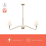 Alora Mood Sloan 42-in Linear Pendant