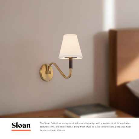 Alora Mood Sloan 6-in Wall/Vanity Light