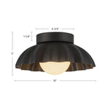 Alora Mood Soleil 10-in Wall/Vanity Light