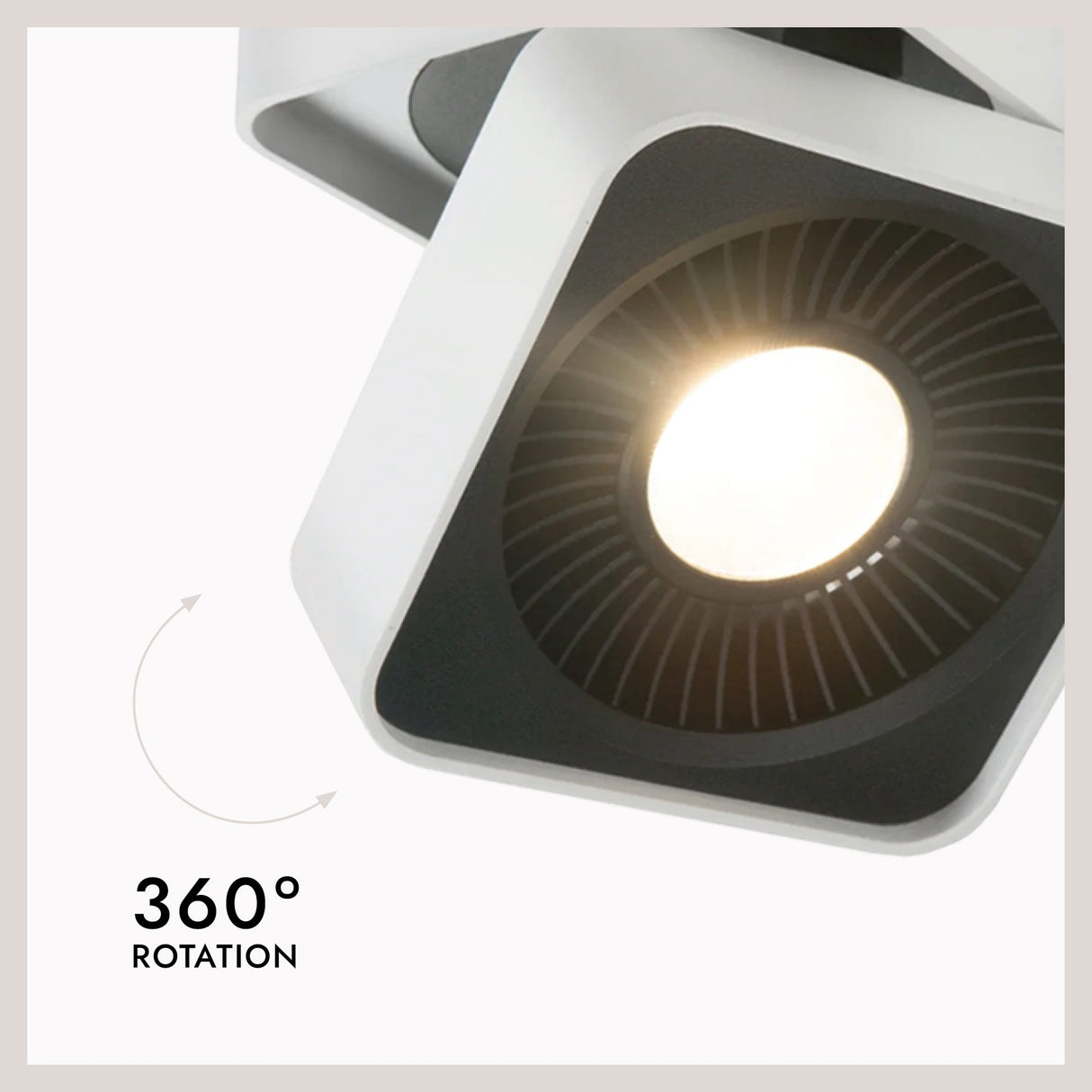 Kuzco Solo 5-in Flush Mount