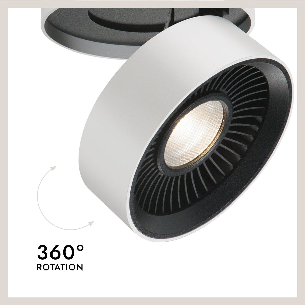 Kuzco Solo 5-in Flush Mount