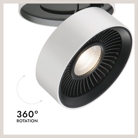Kuzco Solo 5-in Flush Mount