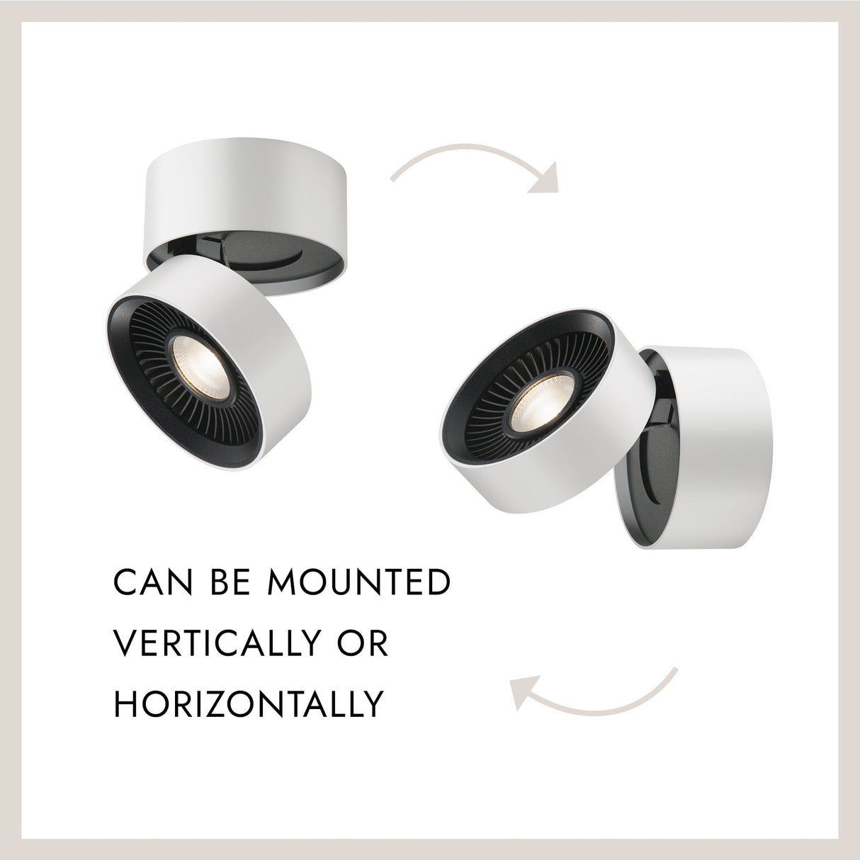 Kuzco Solo 5-in Flush Mount