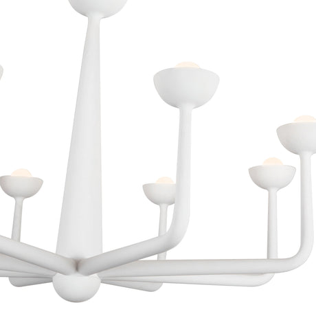 Alora Spade 30-in Chandelier