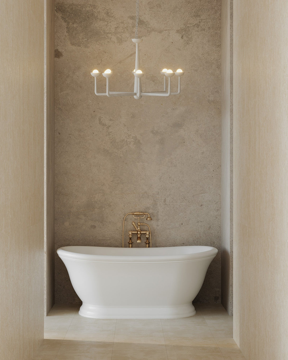 Alora Spade 30-in Chandelier