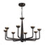 Alora Spade 30-in Chandelier