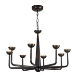 Alora Spade 30-in Chandelier