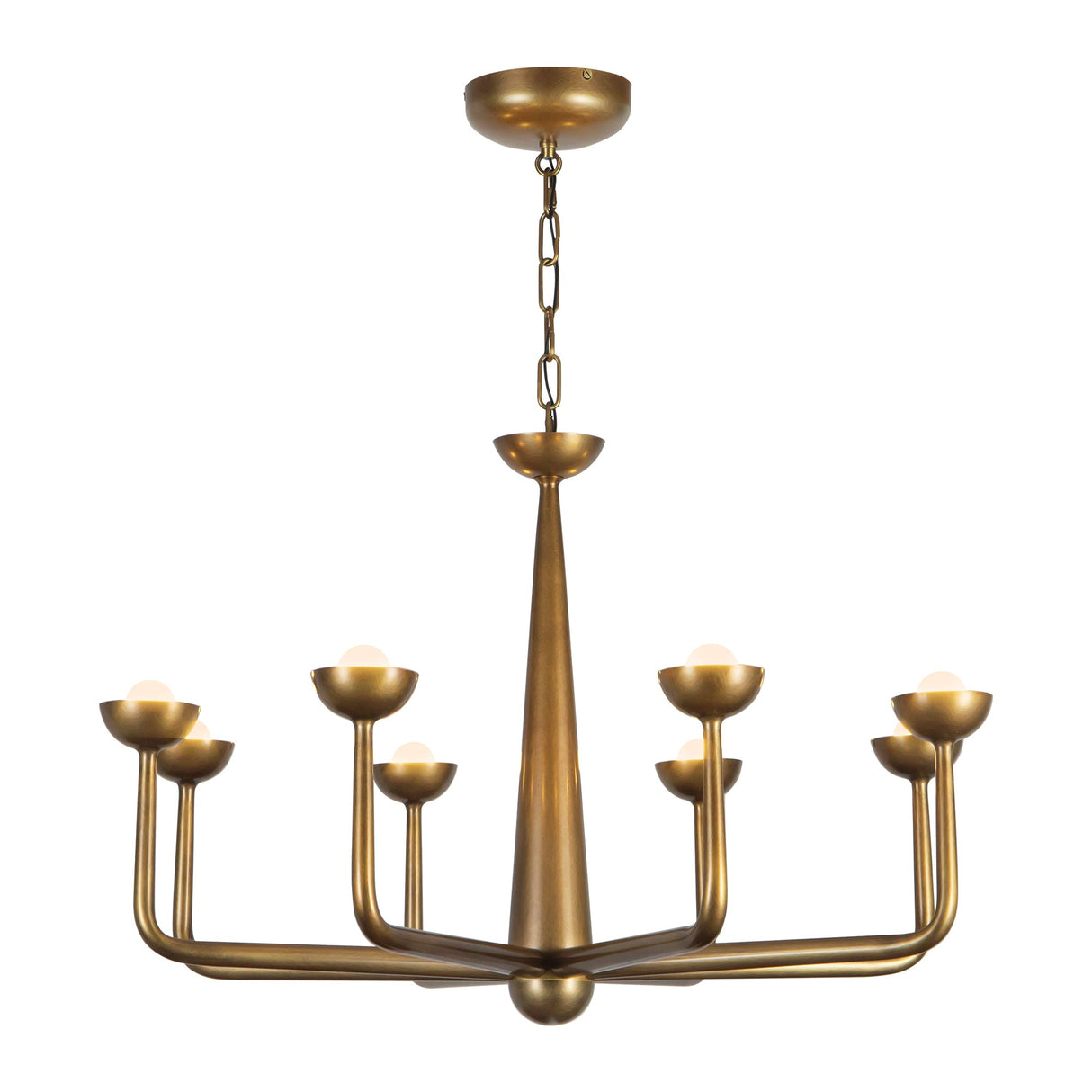 Alora Spade 30-in Chandelier