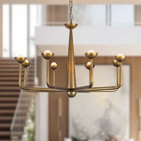 Alora Spade 30-in Chandelier