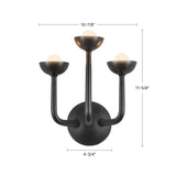 Alora Spade 11-in Wall/Vanity Light