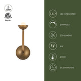 Alora Spade 3-in Wall/Vanity Light