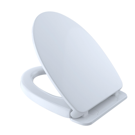 TOTO SoftClose Elongated Toilet Seat for WASHLET+ Toilets (SS124), Cotton White