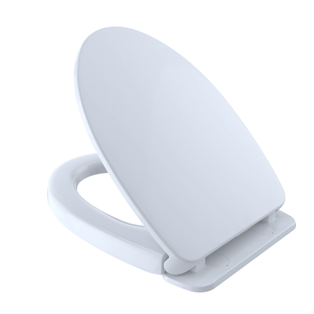 TOTO SoftClose Elongated Toilet Seat for WASHLET+ Toilets (SS124), Cotton White