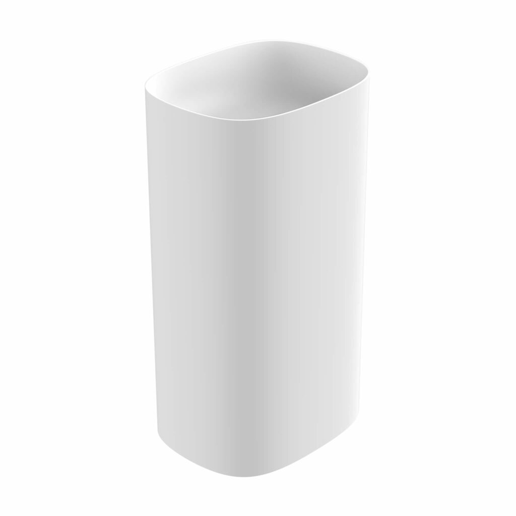 Ïo Free-standing Rectangular Basin