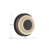 Kuzco Stephord 4-in Wall Sconce