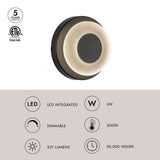 Kuzco Stephord 4-in Wall Sconce