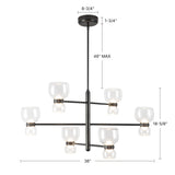 Alora Sutton 36-in Chandelier