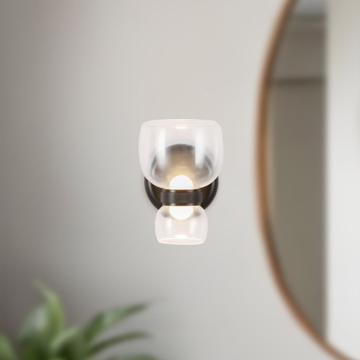 Alora Sutton 5-in Wall/Vanity Light