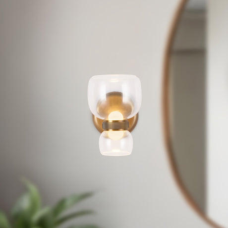 Alora Sutton 5-in Wall/Vanity Light