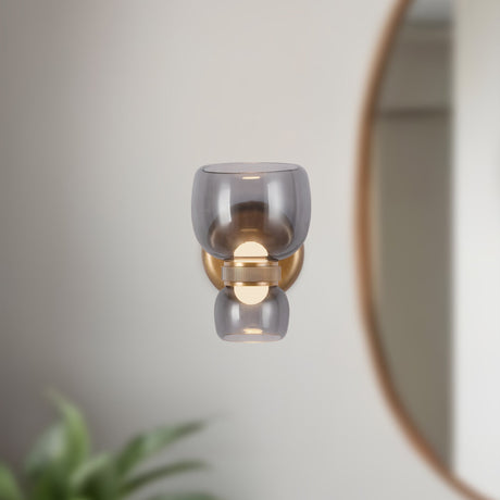 Alora Sutton 5-in Wall/Vanity Light